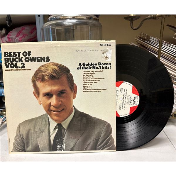 Buck Owens & His Buckaroos - Best Of Vol. 2 (Vinyl LP, 1968, Capitol)