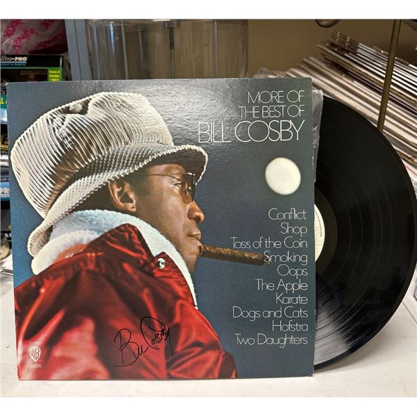 Bill Cosby - More of The Best of Bill Cosby Autographed Vinyl LP Record 1836