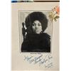 Image 1 : Leontyne Price Autographed & Inscribed Photo on Canvas Board Toronto 1980