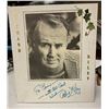 Richard Kiley Autographed Photo on 12x14 Grumbacher Canvas Board