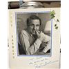 Tony Sandler Autographed B&W Photo on Grumbacher 12x14 Canvas Board