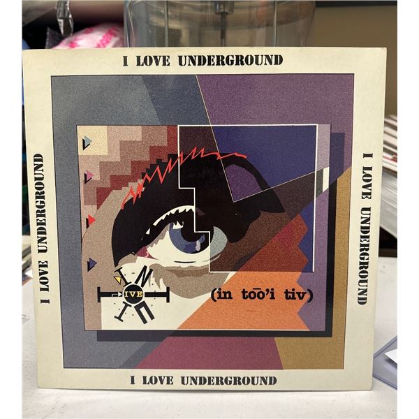 In Too'i Tiv - I Love Underground 12" Vinyl Single (1993) Soul Xpression