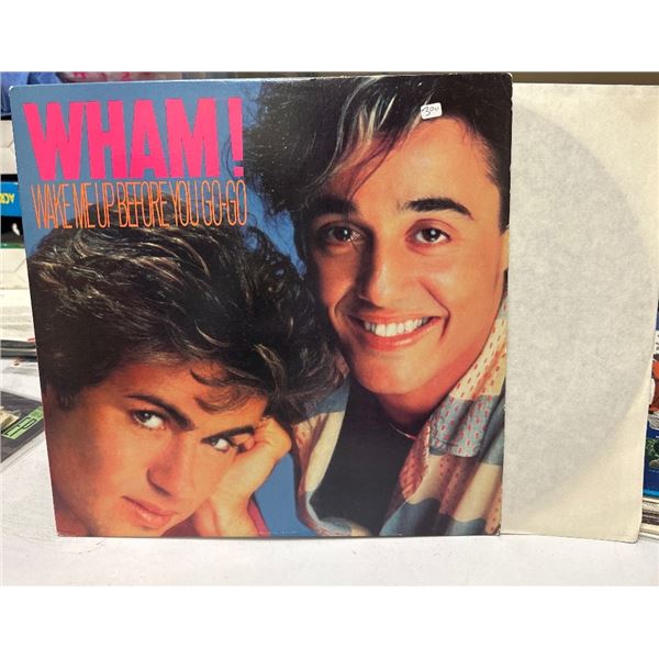 Wham! - Wake Me Up Before You Go-Go 12" Vinyl LP Record Single 1984