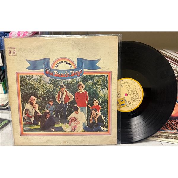 The Beach Boys - Sunflower Vinyl LP Record Album RS 6382 1970 Canadian Press