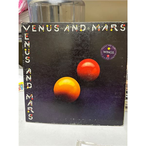 Wings - Venus and Mars Vinyl LP Album (1975, Capitol, SMAS-11419)