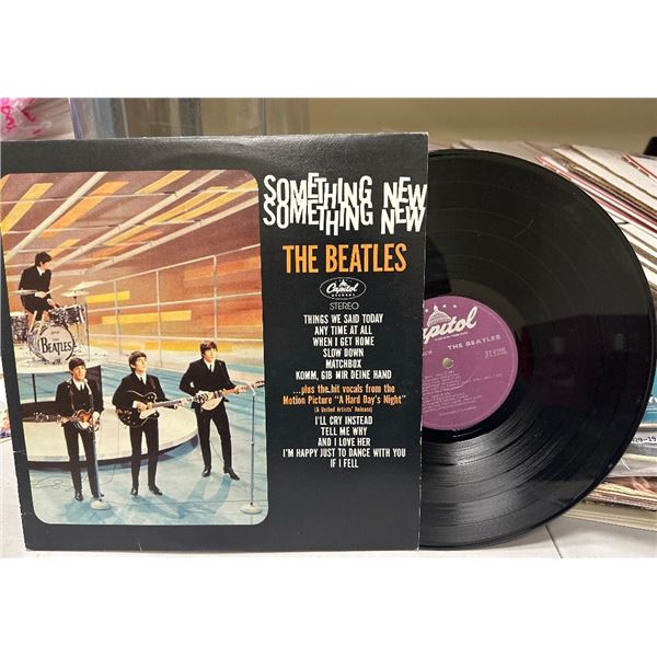 The Beatles - Something New Vinyl LP Record Capitol ST 2108 Canadian Pressing