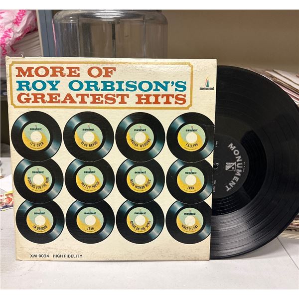 Roy Orbison - More Of Roy Orbison's Greatest Hits Vinyl LP Monument XM 8024