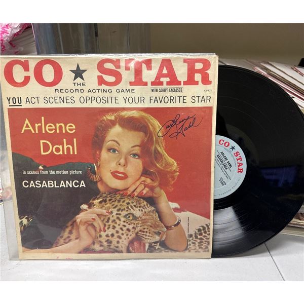 Arlene Dahl - Co-Star The Record Acting Game: Casablanca Vinyl LP (CS-103)
