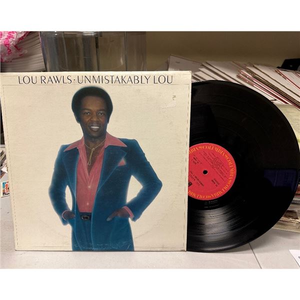 Lou Rawls - Unmistakably Lou Vinyl LP Album (1977, Columbia) PZ 34488