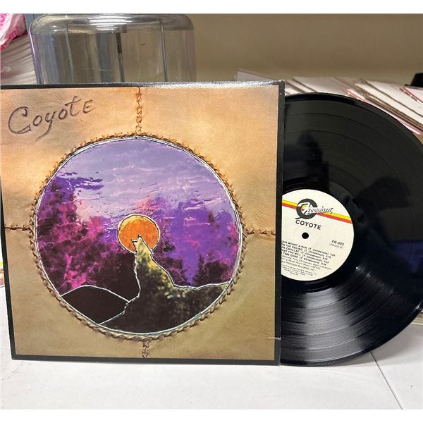 Coyote - It's High Time Vinyl Record LP Album Freedom Records FR-002