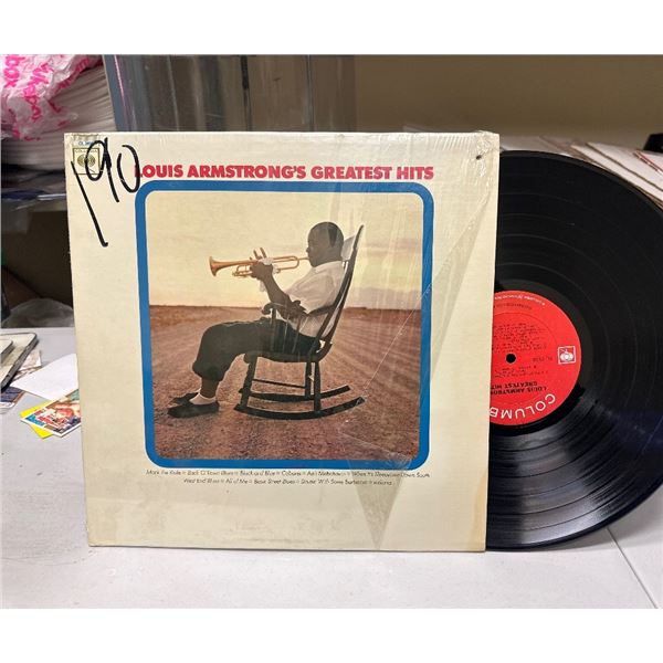 Louis Armstrong's Greatest Hits Vinyl LP Record Columbia CS 9438 Stereo
