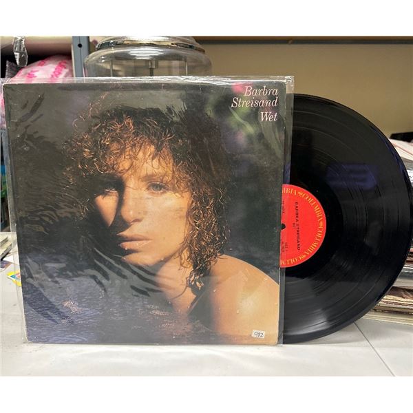 Barbra Streisand - Wet Vinyl LP Record 1979 Columbia FC 36258