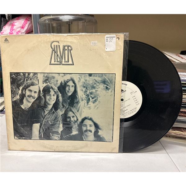 Silver Self-Titled Vinyl LP 1976 Arista AL 4076 "Wham Bam Shang-A-Lang"