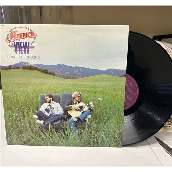 America - View From The Ground - Vinyl LP Album Record Capitol ST-12209 1982