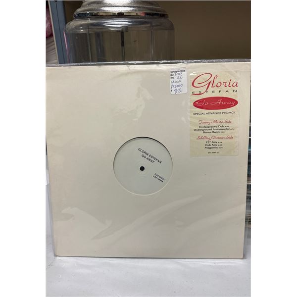 Gloria Estefan - Go Away (12" Vinyl, Special Advance Promo, 1992) EAS 05027