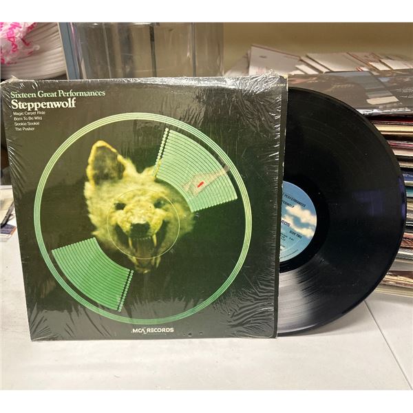 Steppenwolf - Sixteen Great Performances Vinyl LP Album MCA-37050 Reissue