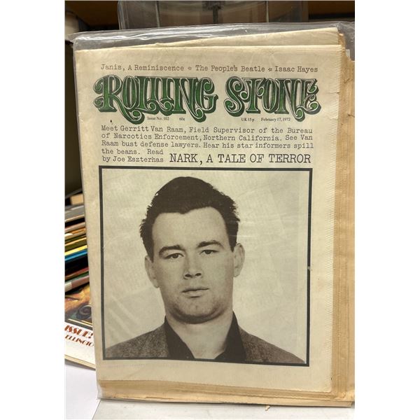 Rolling Stone Magazine Issue #102 Feb 17 1972 - Nark, A Tale of Terror