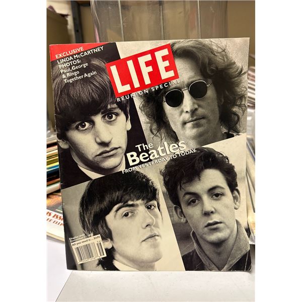 LIFE Magazine The Beatles Reunion Special From Yesterday to Today 1995