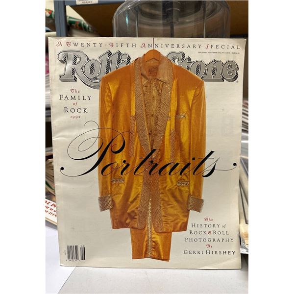 Rolling Stone Mag Issue 643 Nov 12 1992 25th Anniv Portraits Gerri Hershey