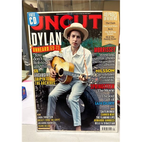 Uncut Magazine September 2013 - Bob Dylan Unheard 69-71 Cover Story