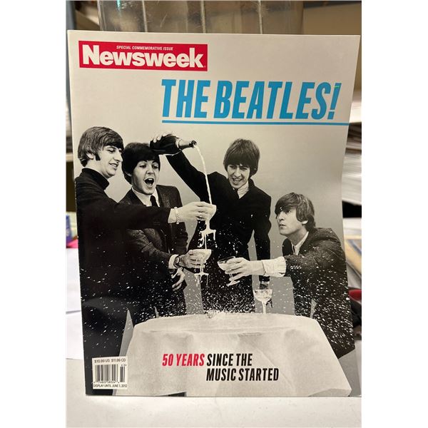 Newsweek The Beatles Special Commemorative Issue 50 Years Since The Music Started