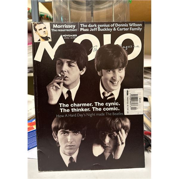 Mojo Magazine November 2002 The Beatles A Hard Day's Night Cover Story