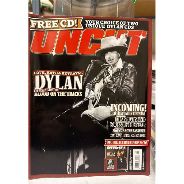 Uncut Magazine January 2005 - Bob Dylan Blood On The Tracks Cover
