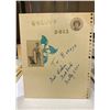 Image 1 : Vintage "Golden Doll" Autographed Page w/ "World's Tiniest Athlete" Photo