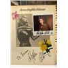Image 1 : Anne-Sophie Mutter & Martin Isepp Signed Scrapbook Pages Autograph 1988