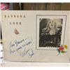 Image 1 : Barbara Cook Signed Memorabilia on 12x16 Grumbacher Canvas Board