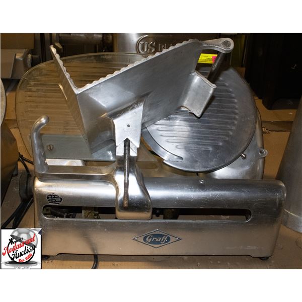 * INCOMPLETE * GRAFT 12" MEAT SLICER