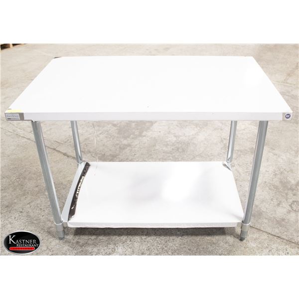 NEW 30" X 48" 18GA STAINLESS STEEL WORK TABLE W/