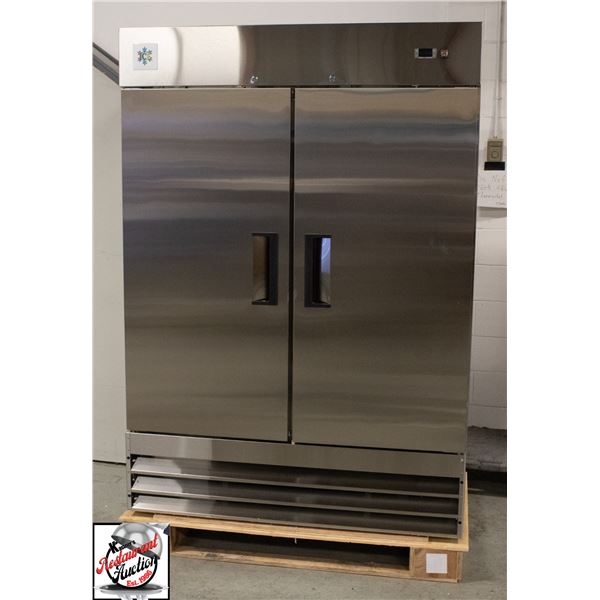 NEW ICE DOUBLE S/S DOOR UPRIGHT FREEZER