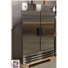 Image 2 : NEW ICE DOUBLE S/S DOOR UPRIGHT REFRIGERATOR