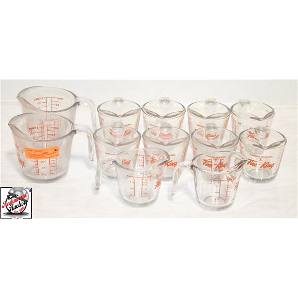 BAILIFF SEIZURE:12 ASSORTED ANCHOR HOCKING