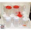 Image 1 : BAILIFF SEIZURE:16 PLASTIC PITCHERS W/ LIDS