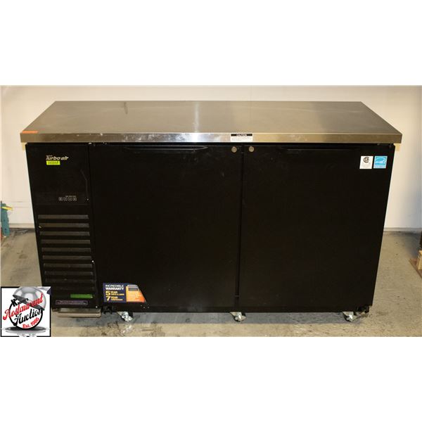 BAILIFF SEIZURE:TURBO AIR 61" COUNTER TOP BACK BAR