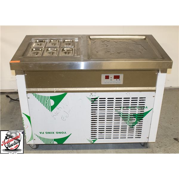 BAILIFF SEIZURE:44" ANTI GRIDDLE W/ 6 1/9TH S/S