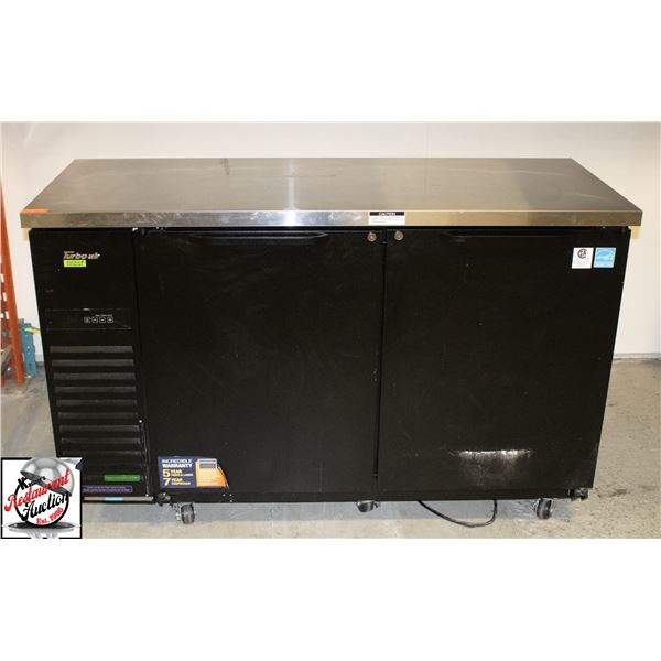 BAILIFF SEIZURE:TURBO AIR 61" COUNTER TOP BACK BAR