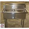 Image 1 : NEW CHEFS MATE DOUBLE 18" X 18" X 11" S/S SINK