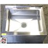 Image 1 : NELLA 25" X 21" X 11.5" STAINLESS STEEL MOP BASIN