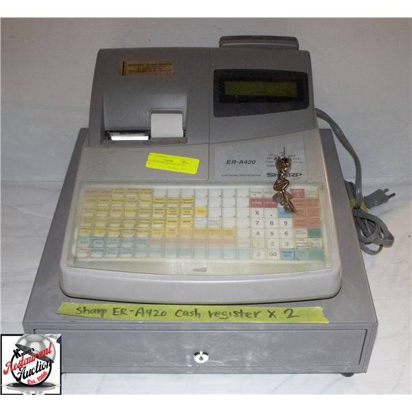 ER-A420 SHARP CASH REGISTER