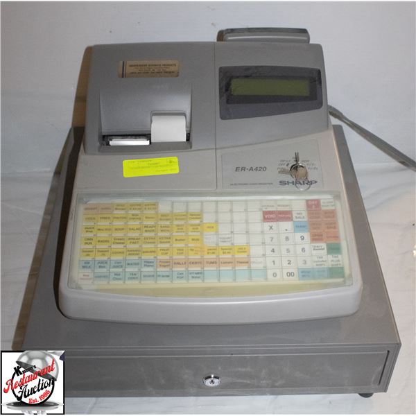 ER-A420 SHARP CASH REGISTER