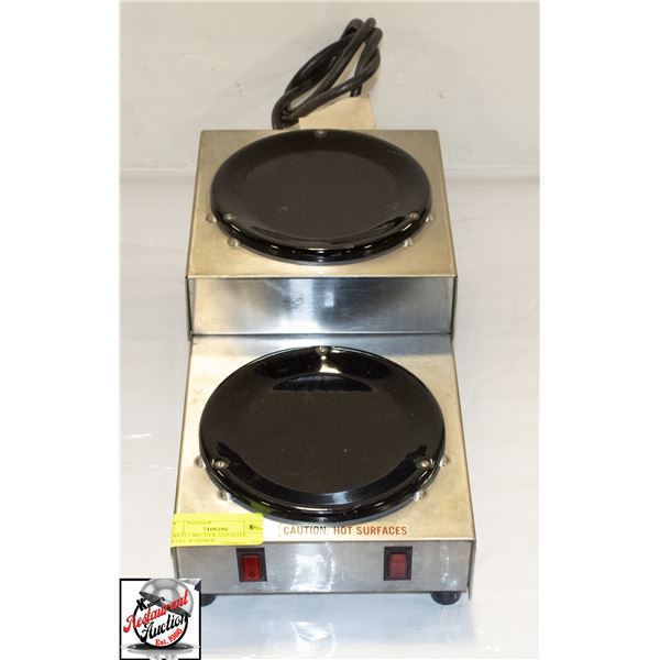 NEWCO TWO TIER SATALITE COFFEE WARMER