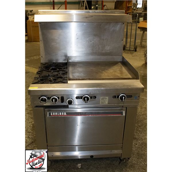 GARLAND HI286-246 COMBINATION RANGE W/ OVEN