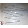5 NEW CAMBRO 12" CLEAR PLASTIC TONGS