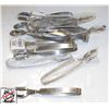 Image 1 : 12 NEW WINCO SMALL METAL TONGS