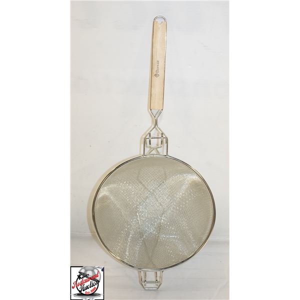 NEW BROWNE TINNED STRAINER