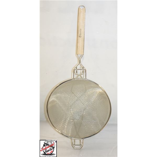 NEW BROWNE TINNED STRAINER