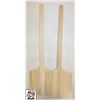 2 NEW 24" WOOD PIZZA PEELS